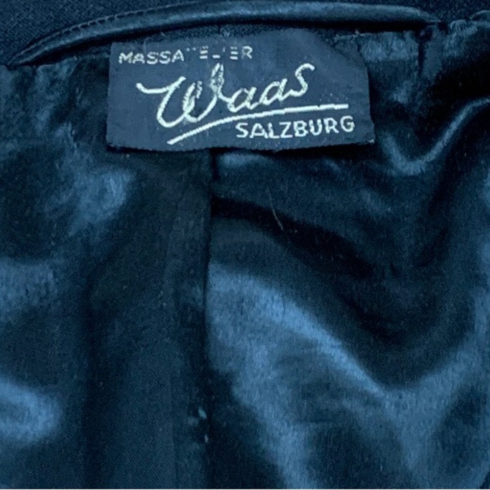 Rare! Massa Weber Waas Salzburg Vintage 80s German Wool Blazer - Picture 10 of 10